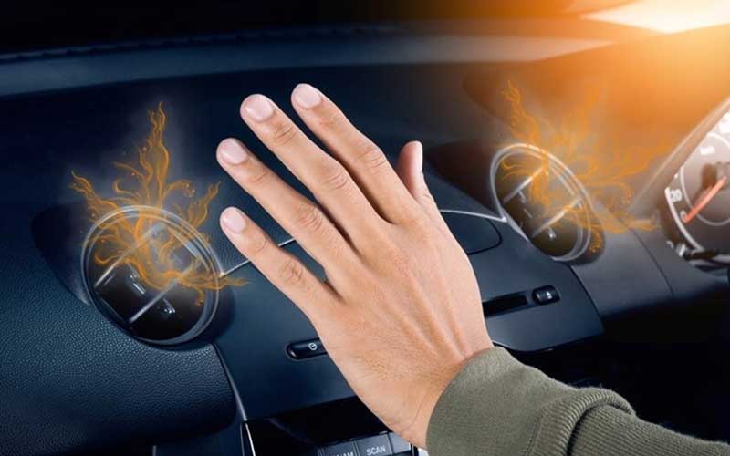علت باد گرم زدن کولر ماشین,باد گرم زدن کولر ماشین